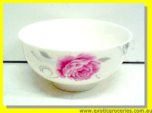 Ceramic Rose Bowl 4.5\"