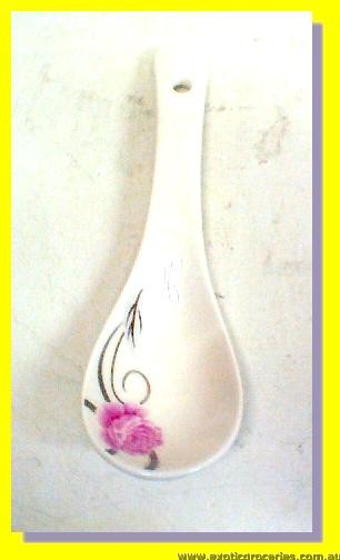 Ceramic Rose Spoon Small