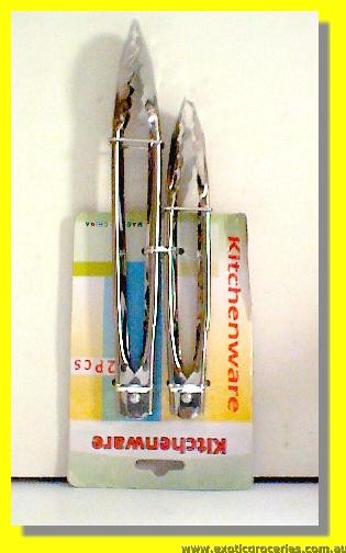 Stainless Steel Tongs 2pcs