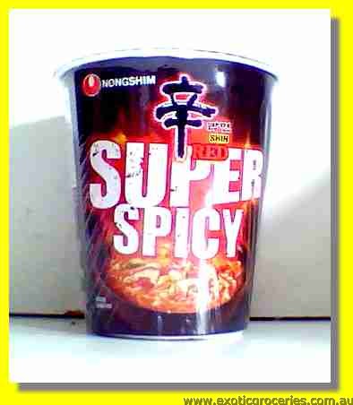Shin RED Super Spicy Cup Noodle
