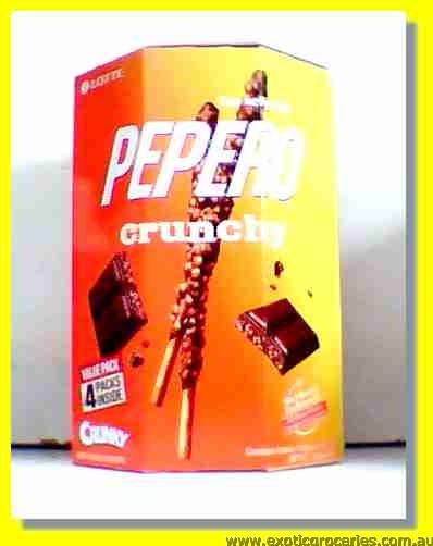 Pepero Crunchy 4packs