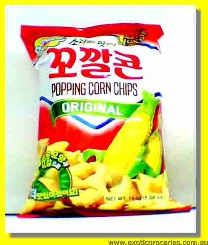 Popping Corn Chips Original