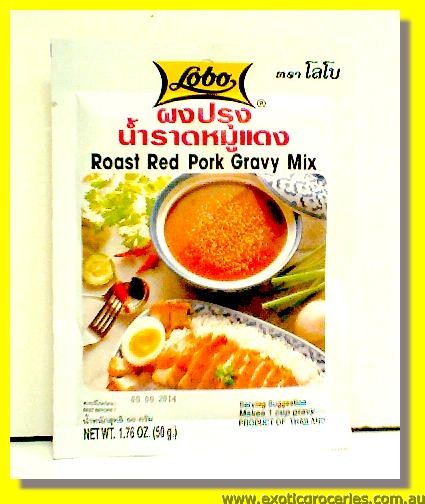 Roast Red Pork Gravy Mix