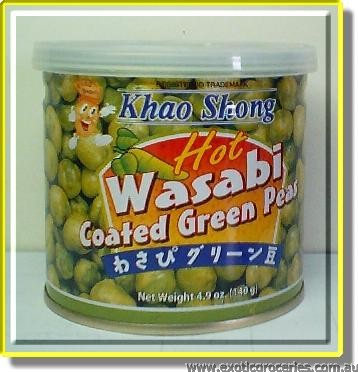 Hot Wasabi Coated Green Peas