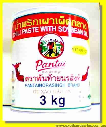 Chilli Paste with Soy Bean Oil (Medium Hot)