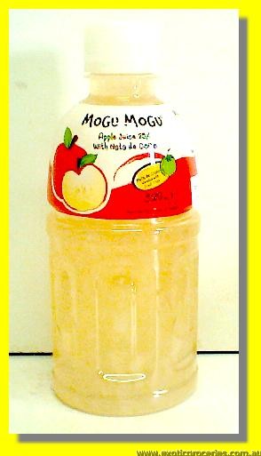 Mogu Mogu Apple Juice with Nata De Coco