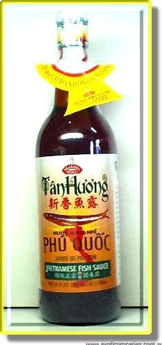 Yellow Vietnamese Fish Sauce Phu Quoc