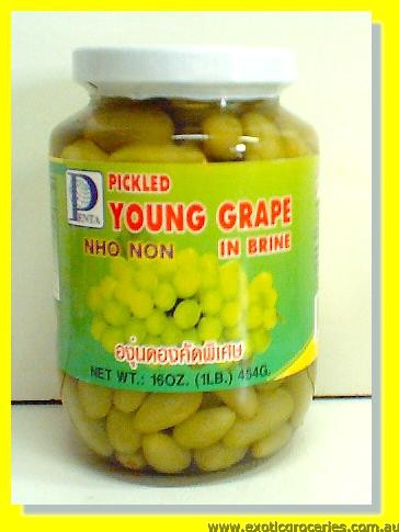 Pickled Young Grape in Brine