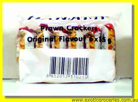 Prawn Crackers Original Flavour 6pkts