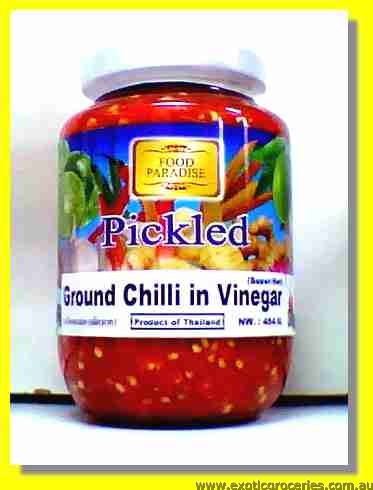 Pickled Ground Chilli in Vinegar Super Hot