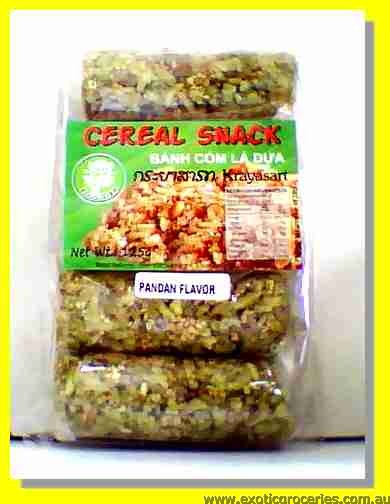 Pandan Flavour Cereal Snack