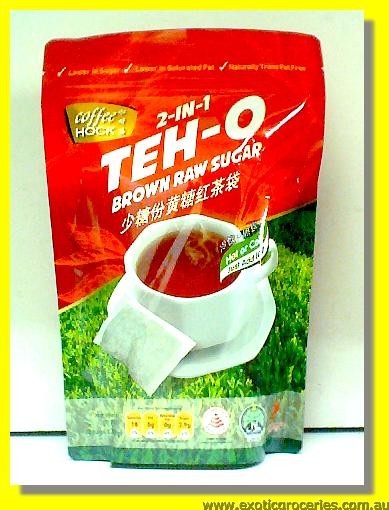 TehO Brown Raw Sugar 2in1 10Servings