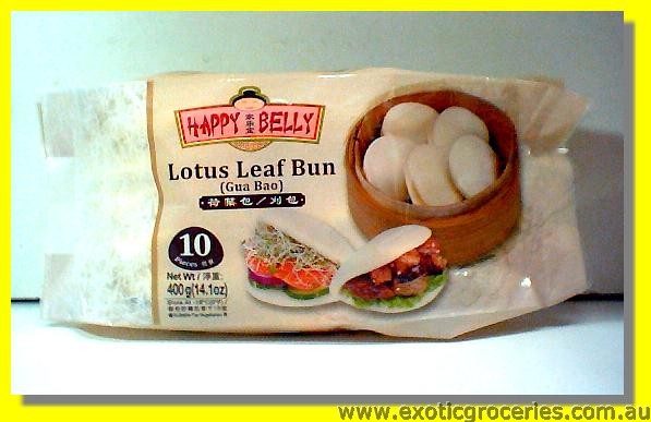 Frozen Lotus Leaf Bun (Gua Bao) 10pcs