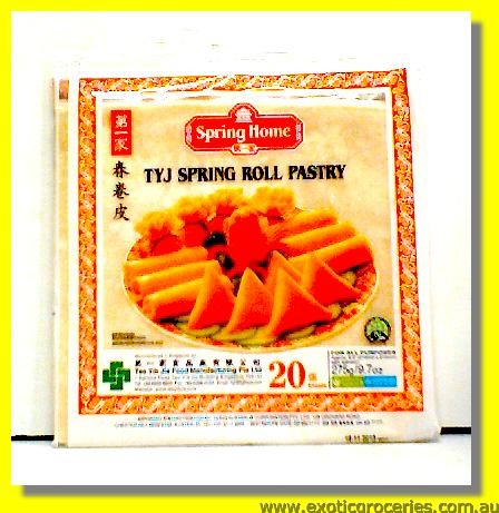 TYJ Spring Roll Pastry 8.5 inches