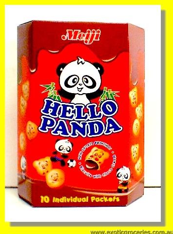 Hello Panda Chocolate Biscuits 10pkts
