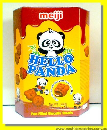 Hello Panda Double Chocolate Flavoured Biscuits