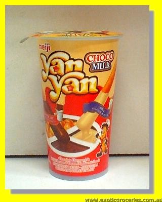 Yan Yan Choco Milk Flavoured Dip Biscuit Snack