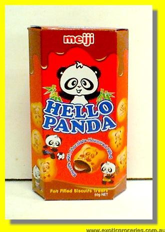 Hello Panda Biscuits with Chocolate Flavoured Fillling