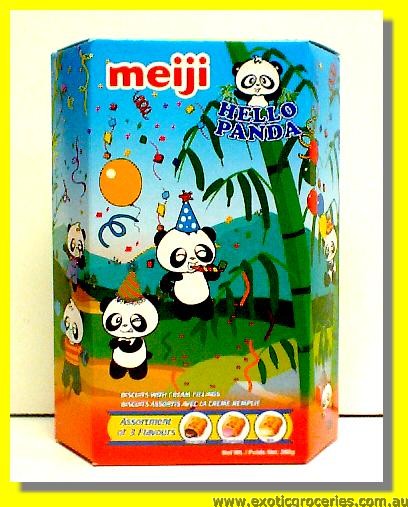 Hello Panda Biscuits with Assorted Cream Fillings 10packs