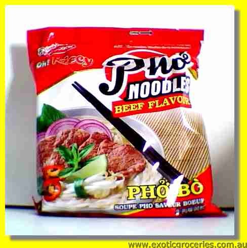 Instant Rice Noodles Beef Flavour