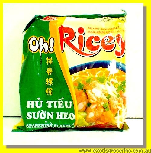 Oh Ricey Instant Rice Noodles Spare Ribs Flavour