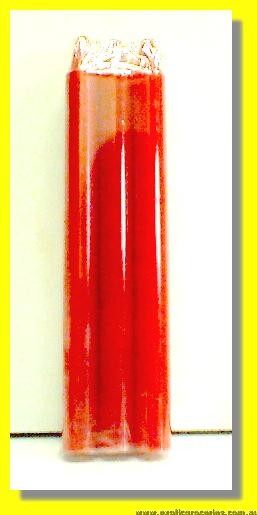 Red Candles 19.5cm 6pcs