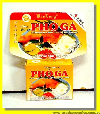Pho Ga Condensed Chicken Flavour Stock Cubes