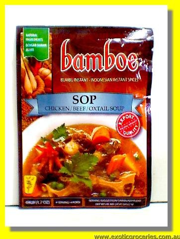Sop Chicken/Beef/Oxtail Soup