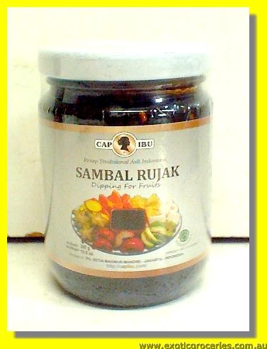 Chilli Sauce For Fruits Sambal Rujak