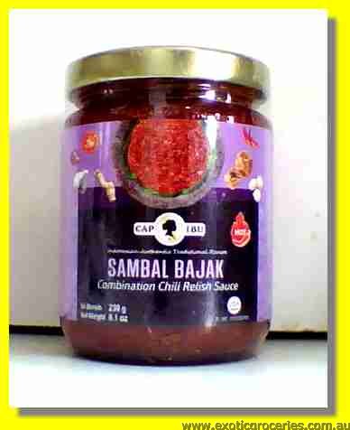 Sambal Bajak Hot Combination Chili Relish