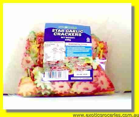 Star Garlic Crackers (Uncooked)