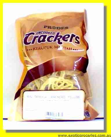 Mini Tapioca Crackers Yellow