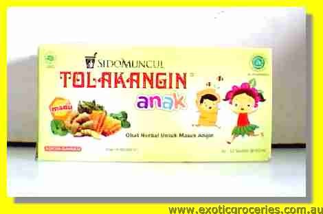 Anak Kids Herbal Drink for Cold & Flu 12sachets
