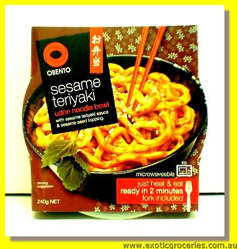 Sesame Teriyaki Udon Noodle Bowl