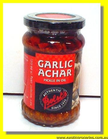 Garlic Achar (Pickle In Oil)