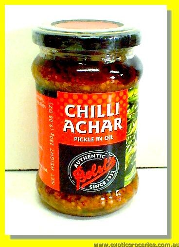 Chilli Achar (Pickle in Oil)