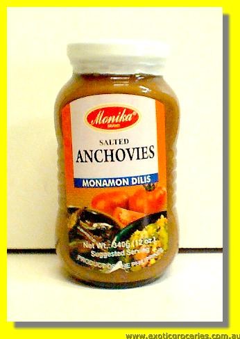 Salted Anchovies (Monamon Dilis)