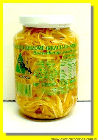 Pickled Rhizome (Krachai) Strips