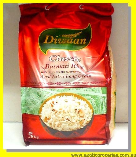 Aged Extra Long Grain Basmati Rice Classic