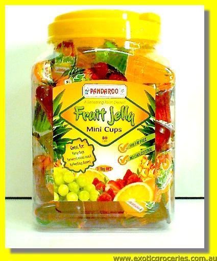 Fruit Jelly Mini Cup Assorted Fruit Flavour 80cups