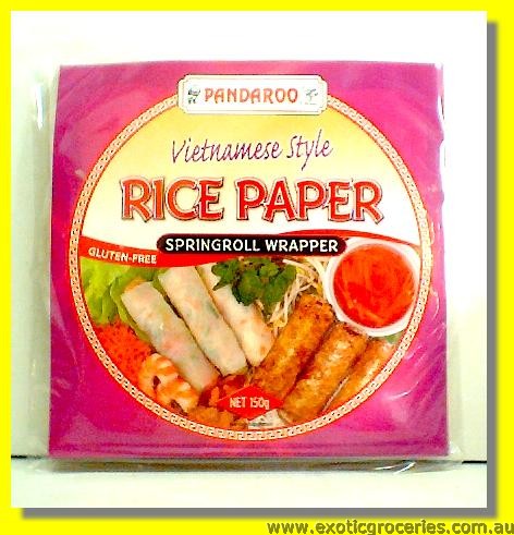 Vietnamese Style Rice Paper 22cm Gluten-Free