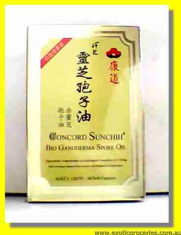Sunchih Ganoderma Spore Oil 60 Soft Capsules