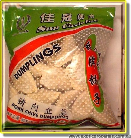 Pork Chive Dumplings