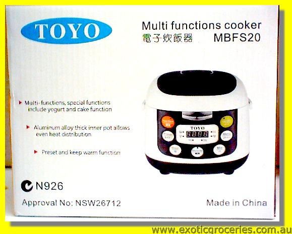 Multi Functions Cooker MBFS20 4cups