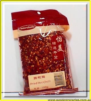 Dried Hot Chilli Crushed