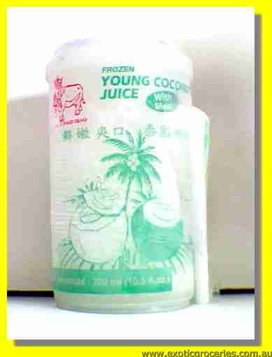 Frozen Young Coconut Juice with Meat