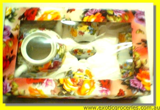 Hand Made Teapot Set  5pcs