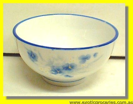 Blue Floral Bowl 4.5\'\' (HD101)