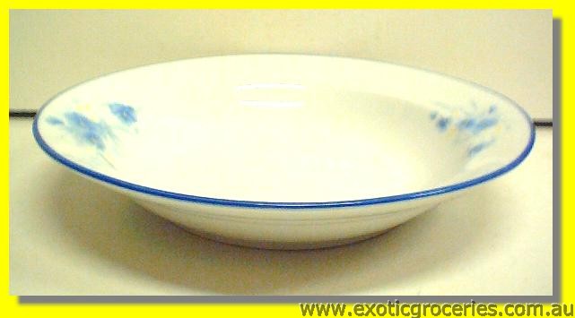 Blue Floral Dish 9\'\'(HD124)