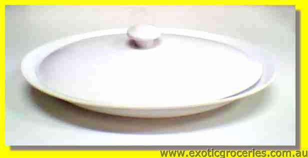 Oval Dish with Lid
